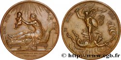 HENRI V COMTE DE CHAMBORD Médaille, Naissance de Henri, duc de Bordeaux, futur comte de Chambord
