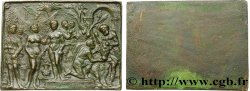 ITALY Plaquette mythologique “le triomphe d un héros”