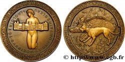 TROISIÈME RÉPUBLIQUE Médaille à la gloire de Fontainebleau et Barbizon