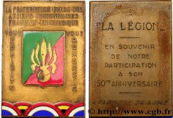IV REPUBLIC Médaille de fraternité franco-belge