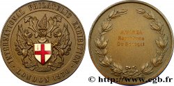 ROYAUME-UNI Médaille de l’exposition internationale philatélique