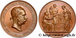 AUTRICHE - FRANÇOIS-JOSEPH Ier Médaille de l’exposition universelle de Vienne