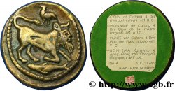 CINQUIÈME RÉPUBLIQUE Médaille uniface d’un tétradrachme de Catane