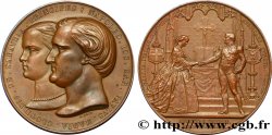 SECOND EMPIRE Médaille du mariage de Clotilde de Savoie et du prince Napoléon