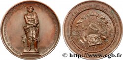 PAYS-BAS - ROYAUME DES PAYS-BAS - GUILLAUME III Médaille de la statue de Rembrandt