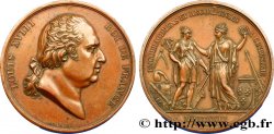 LOUIS XVIII Médaille, encouragements et récompenses à l’industrie