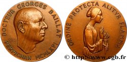 QUINTA REPUBBLICA FRANCESE Médaille, Docteur Georges Baillat