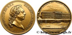 LOUIS XV THE BELOVED Médaille Construction de l’Hôtel des monnaies