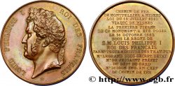 LOUIS-PHILIPPE Ier Médaille des Chemins de Fer de Montpellier à Nîmes
