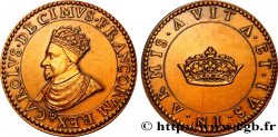 CHARLES X, CARDINAL DE BOURBON Médaille, Charles X, Cardinal de Bourbon, refrappe