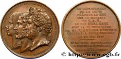 LOUIS-PHILIPPE Ier Médaille, Mariage de Ferdinand-Philippe d Orléans et Hélène de Mecklembourg-Schwerin