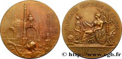 III REPUBLIC Médaille de Pharmacie / Porte Binet