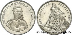 ALLEMAGNE - ROYAUME DE PRUSSE - GUILLAUME Ier Médaille du futur empereur Frédéric III