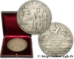 TERZA REPUBBLICA FRANCESE Médaille du pont Alexandre III