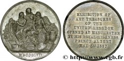 GRANDE BRETAGNE - VICTORIA Médaille pour l’exposition des Trésor d’arts