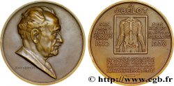 TROISIÈME RÉPUBLIQUE Médaille du radiologue Joseph Belot
