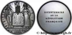 V REPUBLIC Médaille pour le bicentenaire de la Révolution