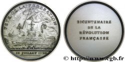 CINQUIÈME RÉPUBLIQUE Médaille pour le bicentenaire de la Révolution