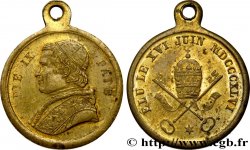 VATICAN ET ÉTATS PONTIFICAUX Médaille du pape Pie IX