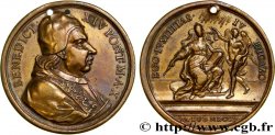 ITALIE - ÉTATS DU PAPE - BENOÎT XIV (Prospero Lambertini) Médaille, Ego iustitias