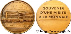 V REPUBLIC Médaille de souvenir d’une visite à la Monnaie
