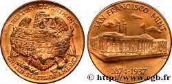 ÉTATS-UNIS D AMÉRIQUE Médaille de l’atelier monétaire de San Francisco