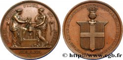 LUIS XVIII Médaille de visite de Charles-Albert de Savoie