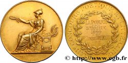 TROISIÈME RÉPUBLIQUE Médaille de concours poétique