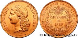 TERCERA REPUBLICA FRANCESA Médaille du centenaire de 1789