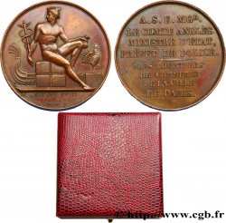 LOUIS XVIII Médaille de Jules Anglès, pour les courtiers de commerce