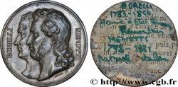 ITALY - KINGDOM OF SARDINIA - CHARLES-ALBERT Médaille de Borelli et Menotti, épreuve en étain