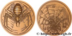 ANIMAUX Médaille animalière - Araignée Argiope