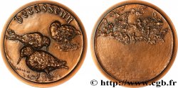 FUNFTE FRANZOSISCHE REPUBLIK Médaille animalière - Bécasseau