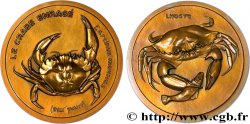 ANIMAUX Médaille animalière - Crabe enragé