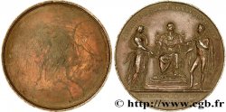 AMOUR ET MARIAGE Médaille uniface pour le mariage du duc d’Angoulême et de Madame - cliché de revers