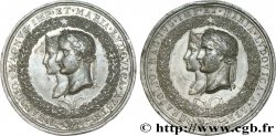 PRIMO IMPERO Médaille de mariage, Napoléon et Marie-Louise - double avers