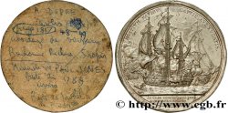 VEREINIGTE STAATEN VON AMERIKA Médaille pour la capture de la frégate anglaise HMS Sérapis - cliché de revers