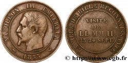 SECOND EMPIRE Module de dix centimes, Visite impériale à Lille les 23 et 24 septembre 1853