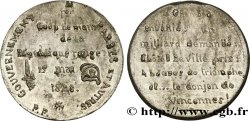 DEUXIÈME RÉPUBLIQUE Médaille du 15 mai 1848, Triomphe de la garde Nationale