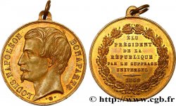 DEUXIÈME RÉPUBLIQUE Médaillette, Élection du président Louis Napoléon Bonaparte