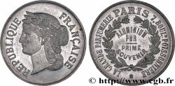 TROISIÈME RÉPUBLIQUE Médaille, Souvenir en Aluminium, Grande parfumerie