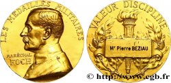 III REPUBLIC Médaille, Maréchal Foch, Valeur discipline