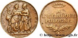 POLOGNE - INSURRECTION DE POLOGNE Médaille, l’Héroïque Pologne
