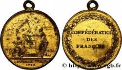 FRENCH CONSTITUTION Médaille de la Confédération des Français
