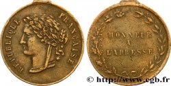TIR ET ARQUEBUSE Médaille, Honneur à l’adresse