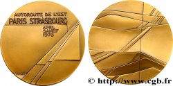 QUINTA REPUBBLICA FRANCESE Médaille pour l’autoroute de l’Est