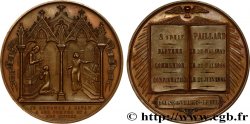 TERCERA REPUBLICA FRANCESA Médaille de Baptême, Communion et Confirmation