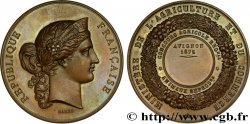 TERZA REPUBBLICA FRANCESE Médaille, concours agricole régional, animaux reproducteurs