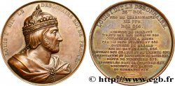 LOUIS-PHILIPPE I Médaille du roi Louis Ier le débonnaire
