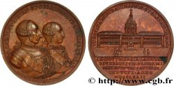 ITALY - KINGDOM OF TWO SICILIES Médaille de Charles III d Espagne et Ferdinand de Sicile, construction de l Hospice des pauvres de Palerme